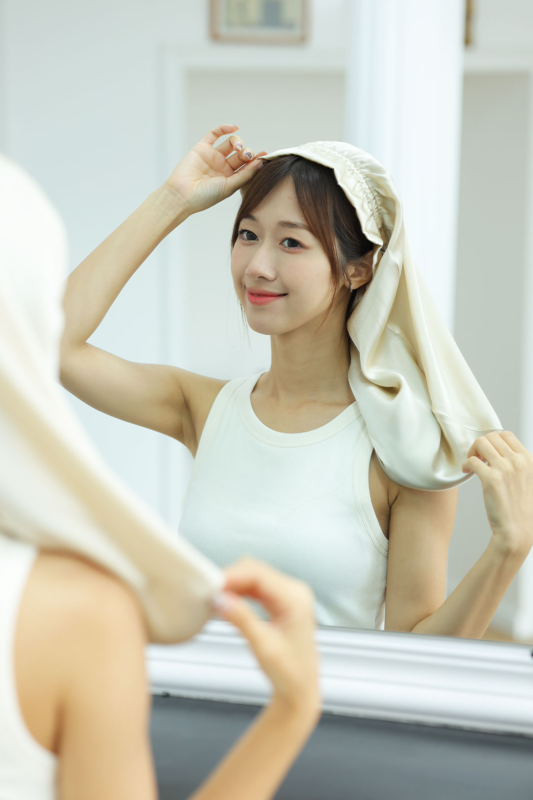 シルクナイトキャップ ナイトキャップ シルク